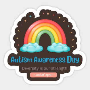 Autism Awareness day - Neurodiversity Sticker